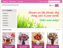 Tablet Screenshot of floweramaatnavyblvd.com